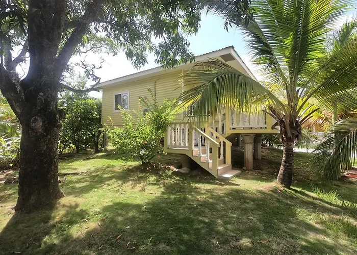 Single-Family Home With Gated Tropical Yard